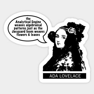 Ada Lovelace - Analytical Engine Sticker